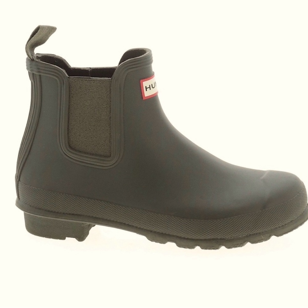 Hunter green Chelsea Rain Boots